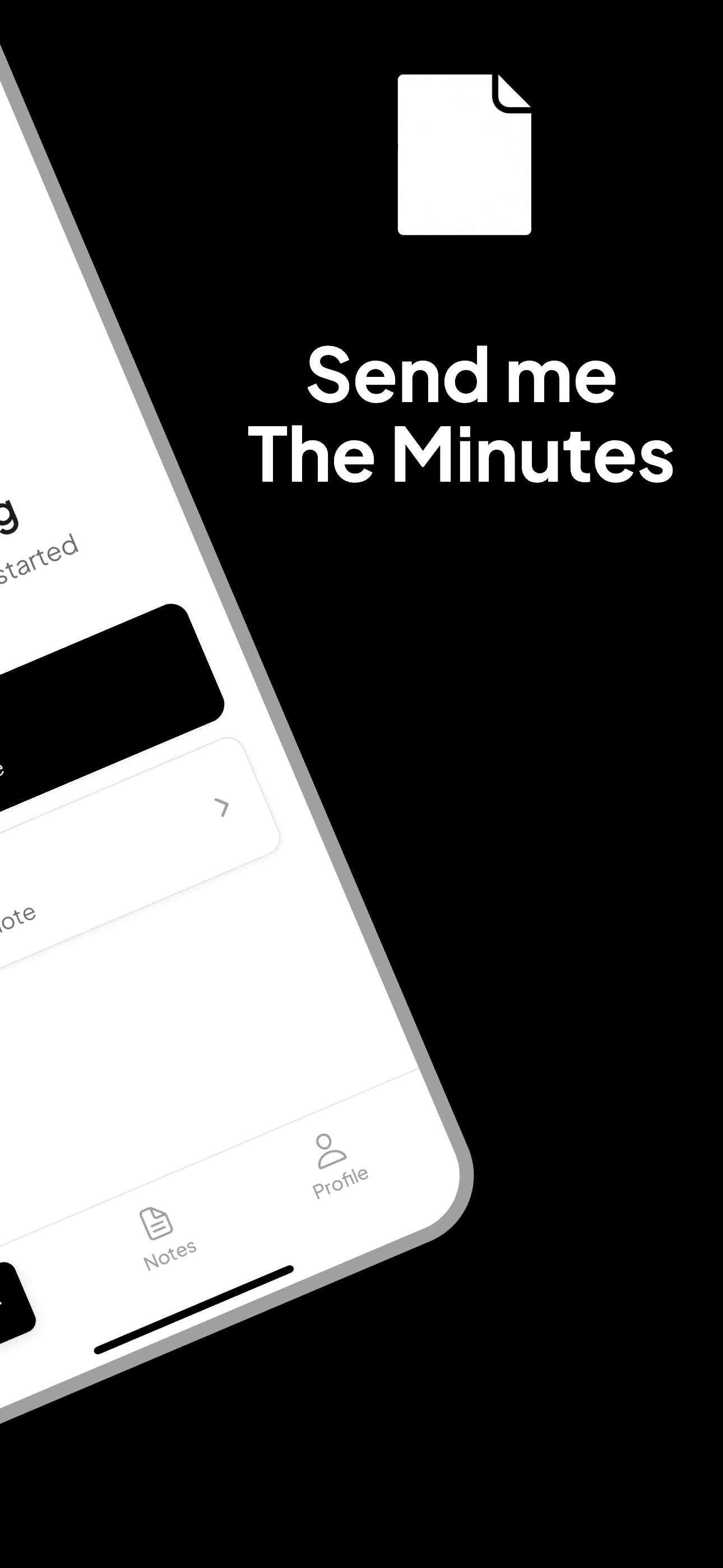 The Minutes - Send me The Minutes